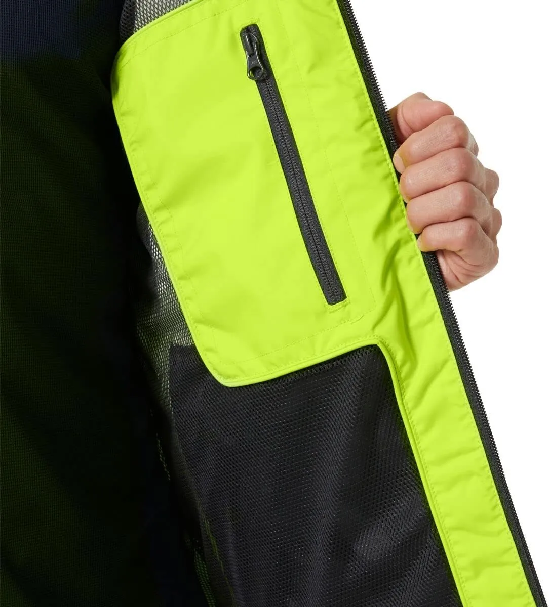 Helly Hansen Men's Crew Waterproof Windproof Breathable Rain Coat Jacket