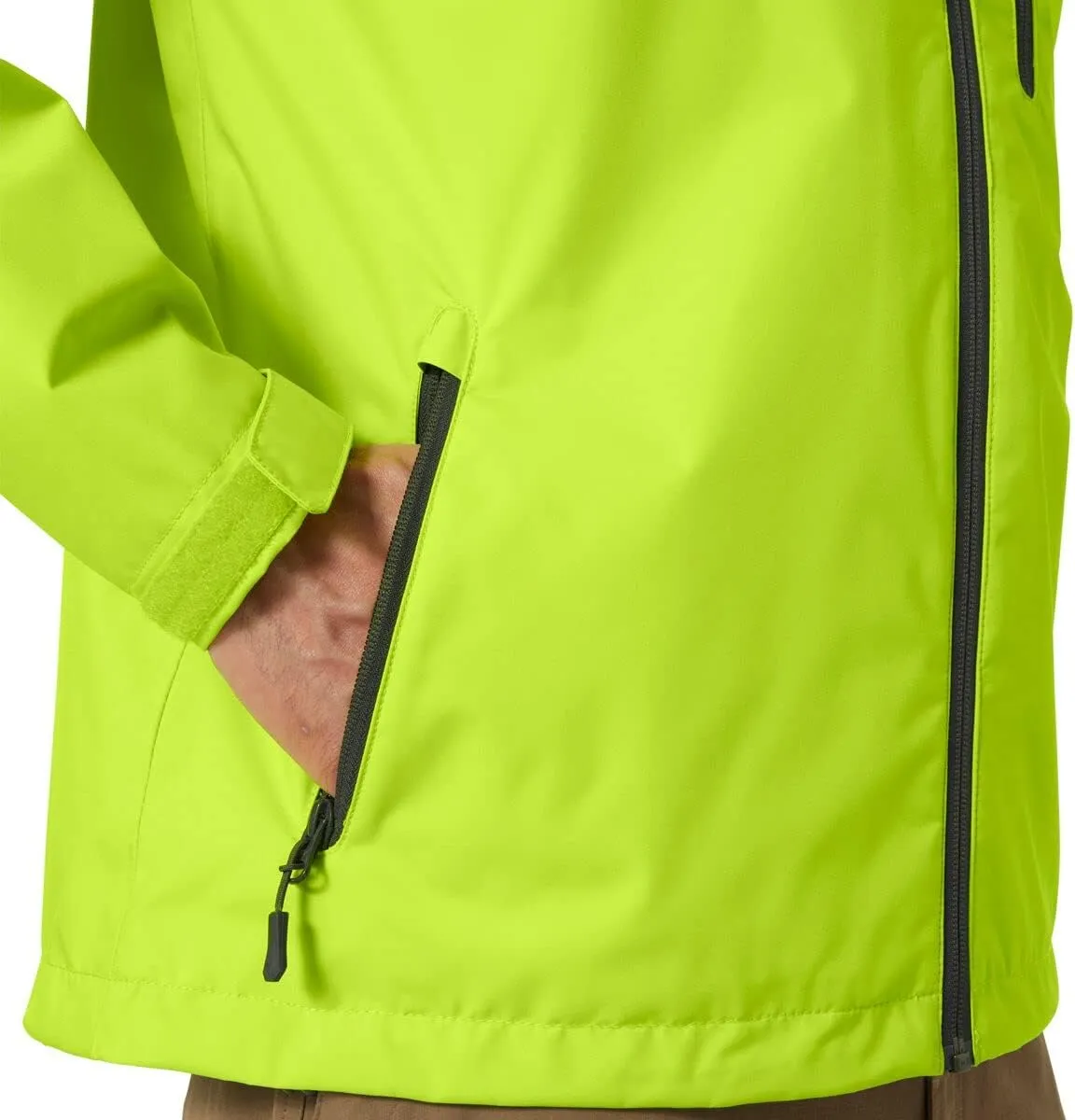 Helly Hansen Men's Crew Waterproof Windproof Breathable Rain Coat Jacket