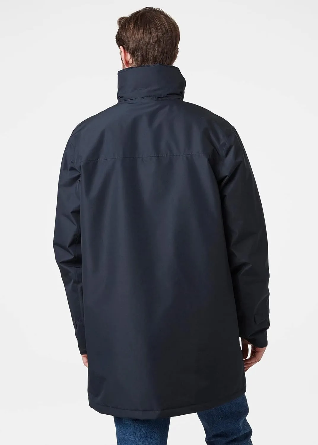 Helly-Hansen Men's Dubliner Waterproof Breathable Insulated Long Hooded Jacket