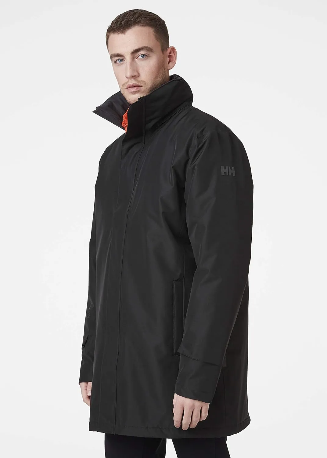 Helly-Hansen Men's Dubliner Waterproof Breathable Insulated Long Hooded Jacket
