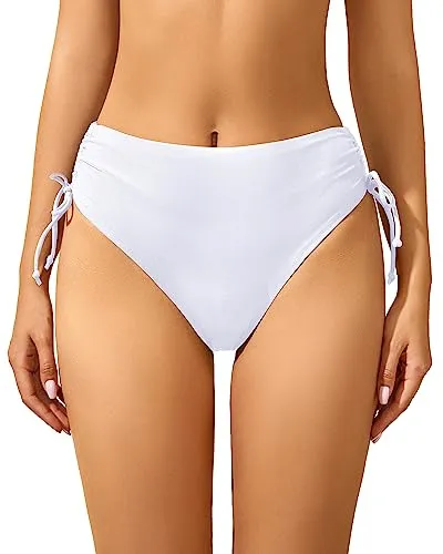 High Waisted Full Coverage Bikini Bottom