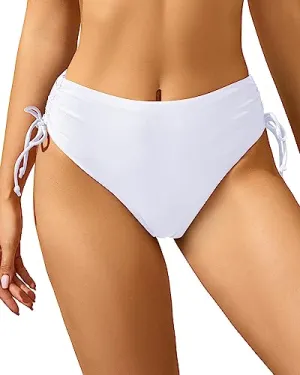 High Waisted Full Coverage Bikini Bottom