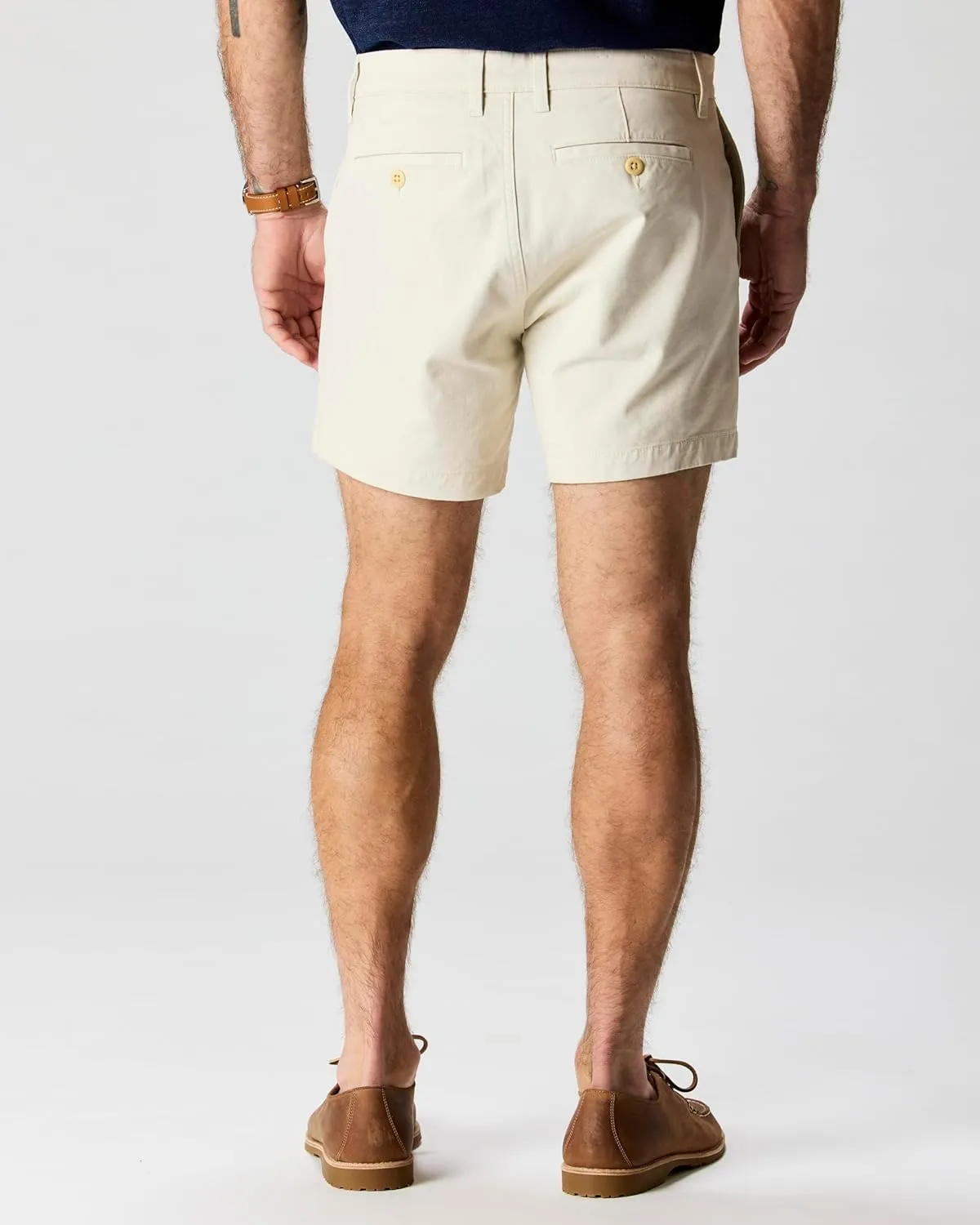 Huckberry Flint and Tinder Men's 365 Chino Short, Stretch Comfort Men's Shorts