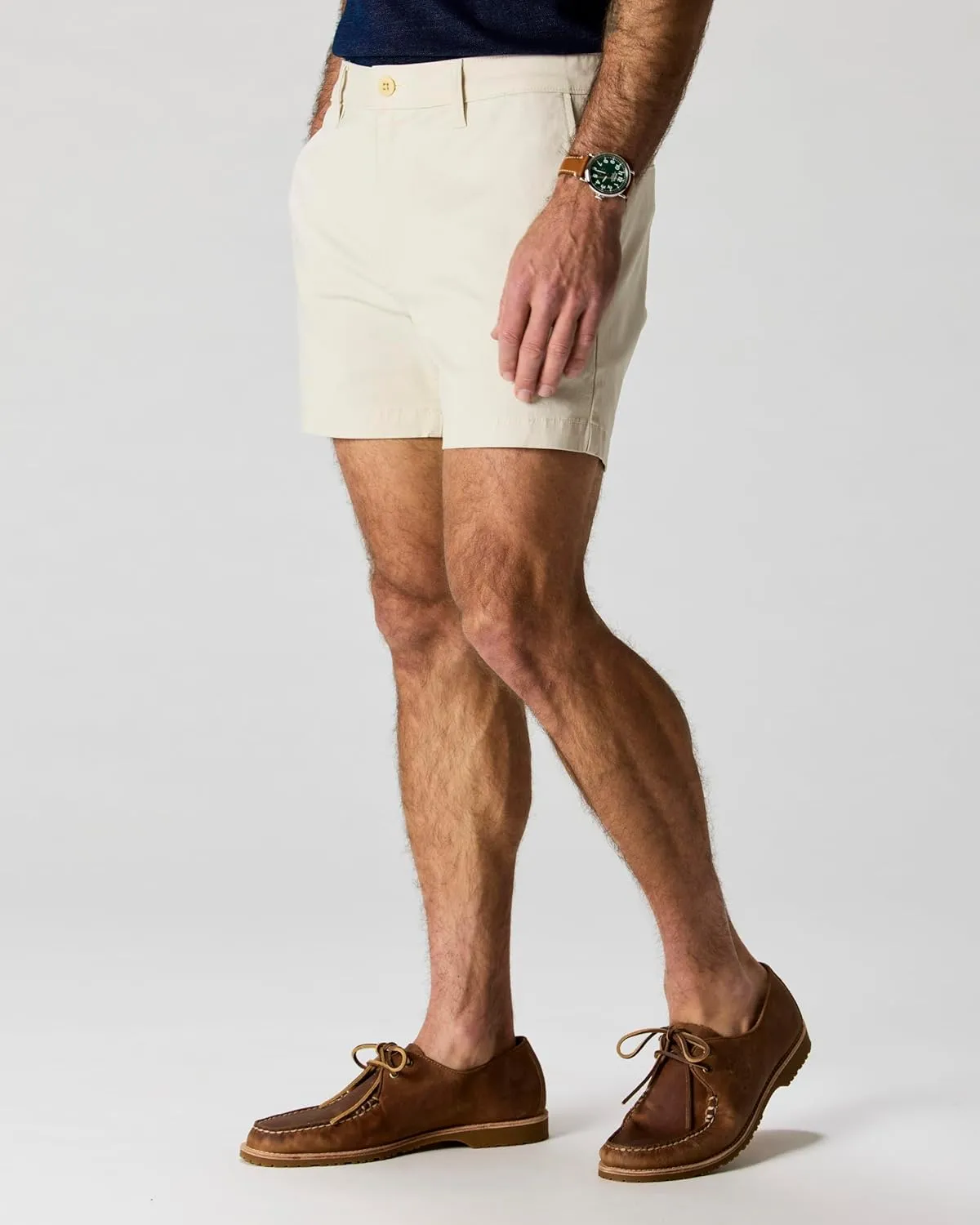 Huckberry Flint and Tinder Men's 365 Chino Short, Stretch Comfort Men's Shorts