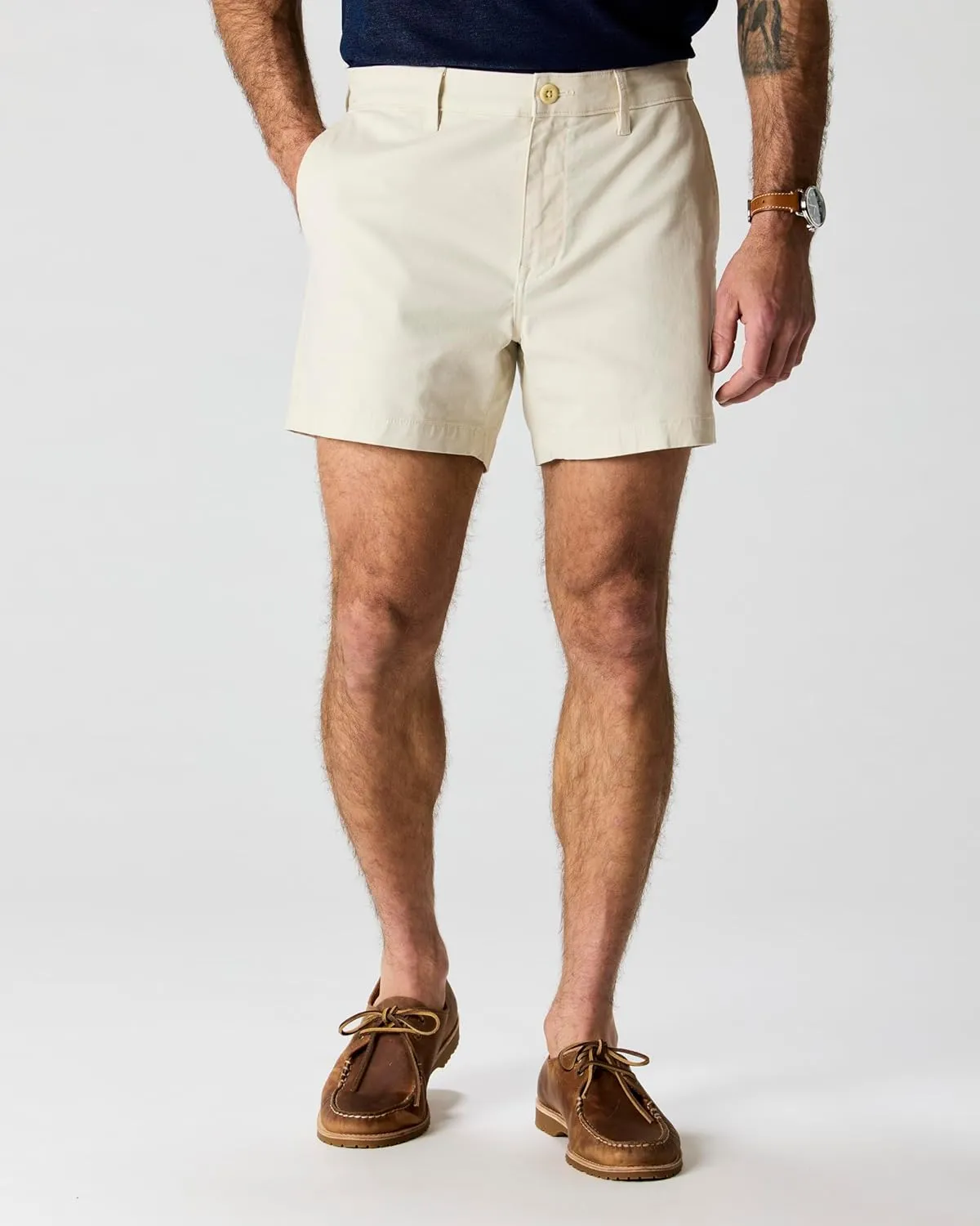 Huckberry Flint and Tinder Men's 365 Chino Short, Stretch Comfort Men's Shorts