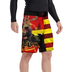 Hudolph The Red Belt Reindeer Fight Shorts