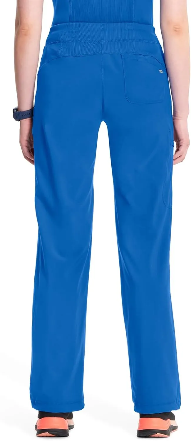Infinity by Cherokee Straight Leg Drawstring Women Scrub Pants 360 Stretch with 4 Pockets -1123A