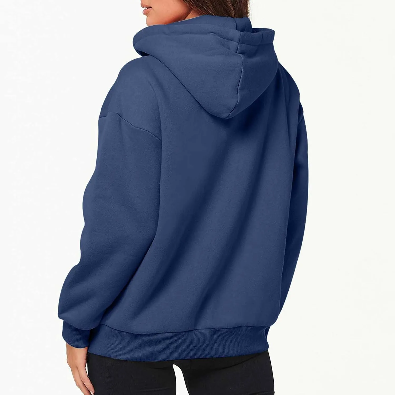 Jackets for Women Zip Up Hoodies Long Sleeve Lightweight Sweatshirts Oversized Loose Fit Athletic Outfit With Pockets