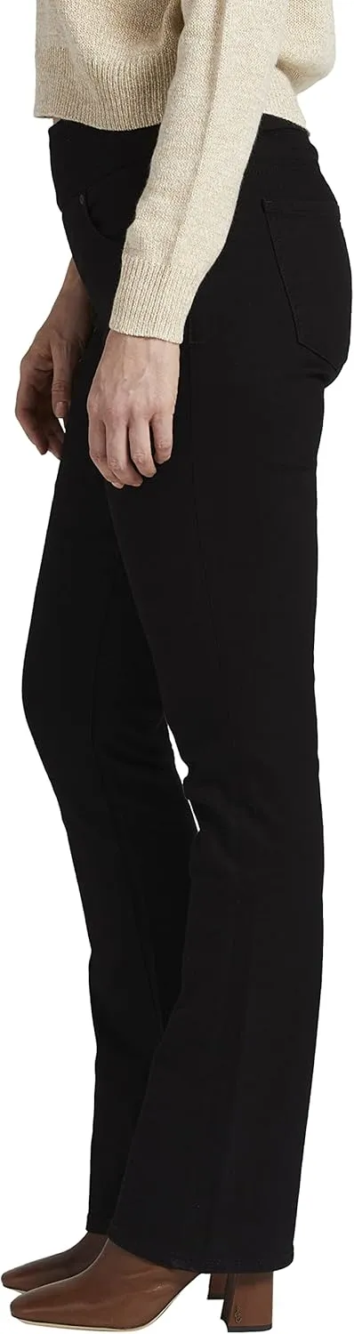 JAG Women's Paley Mid Rise Bootcut Pull-on Jeans