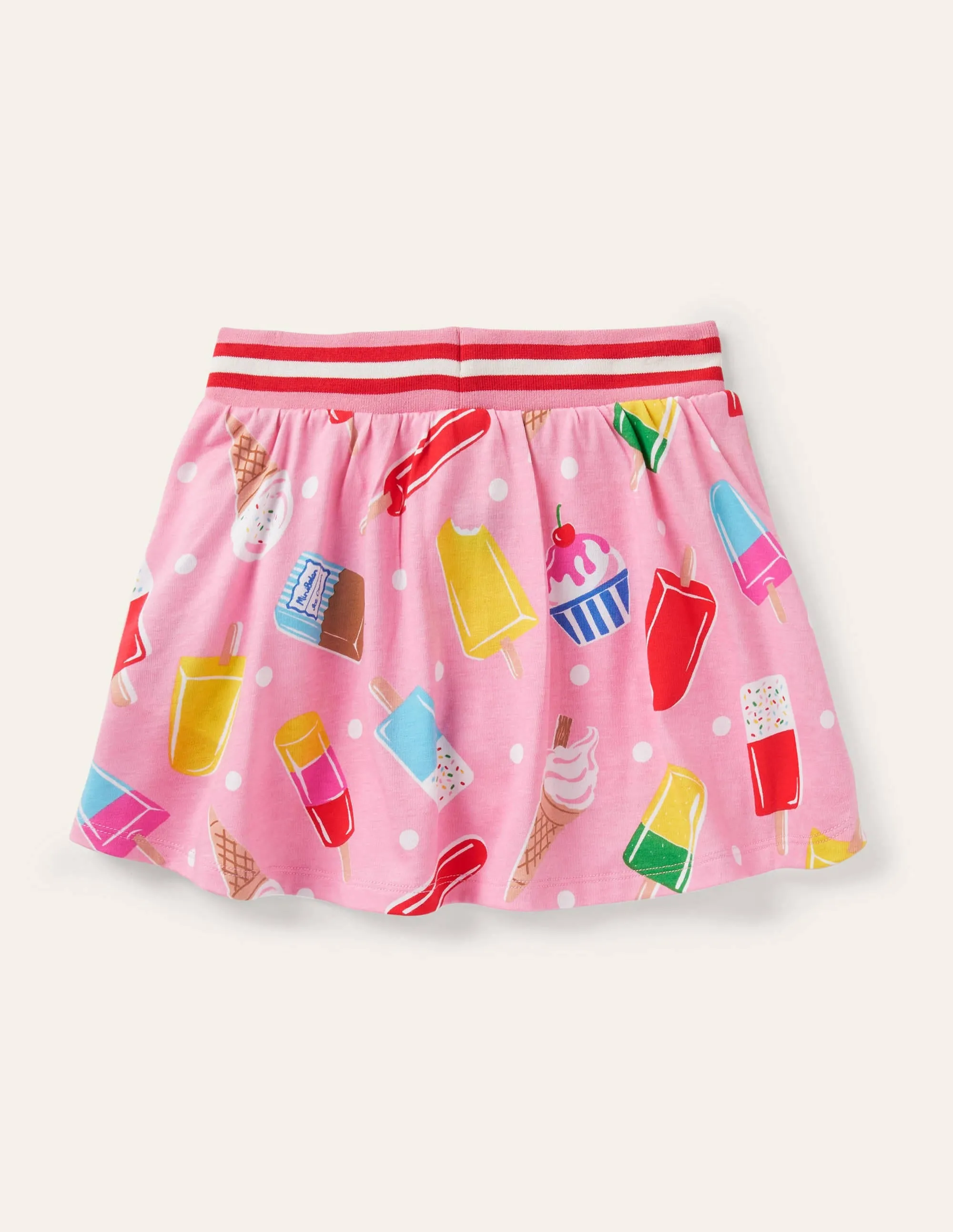 Jersey Skort-Pink Lemonade Ice Cream Spot