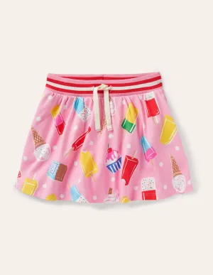 Jersey Skort-Pink Lemonade Ice Cream Spot