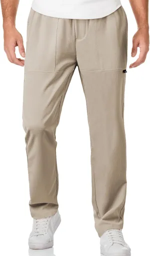 JMIERR Mens Casual Lightweight Pants Stretch Elastic Waist Drawstring Jogging Sweatpants Pants