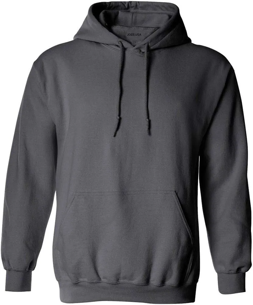 Joe's USA Men's Hoodies Soft & Cozy Hooded Sweatshirts in 37 Colors:Sizes S-5XL