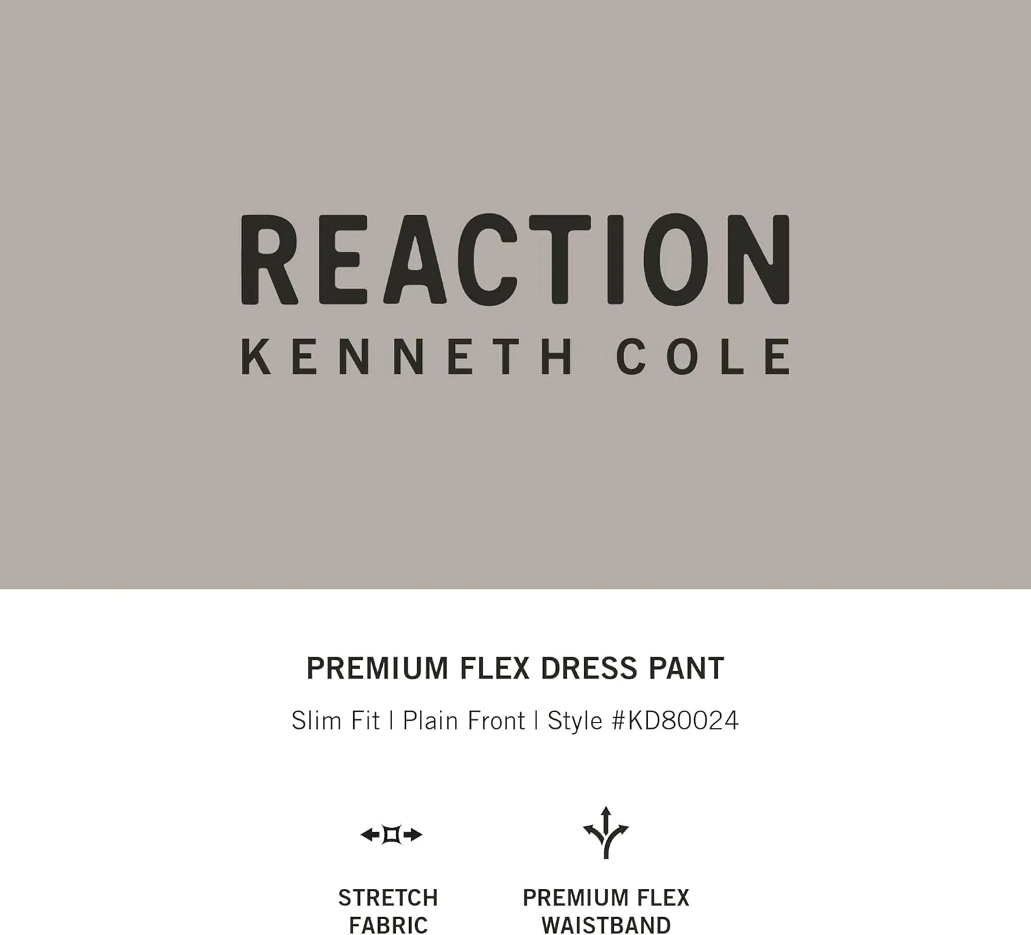 Kenneth Cole REACTION Men's Fashion Patterned Slim Fit Dress Pant