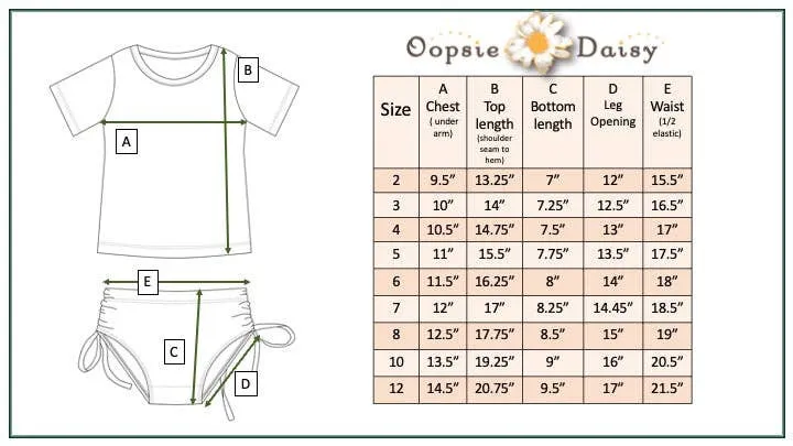 Kids Navy & Orange Floral Short Sleeve Rash Guard Swimsuit: