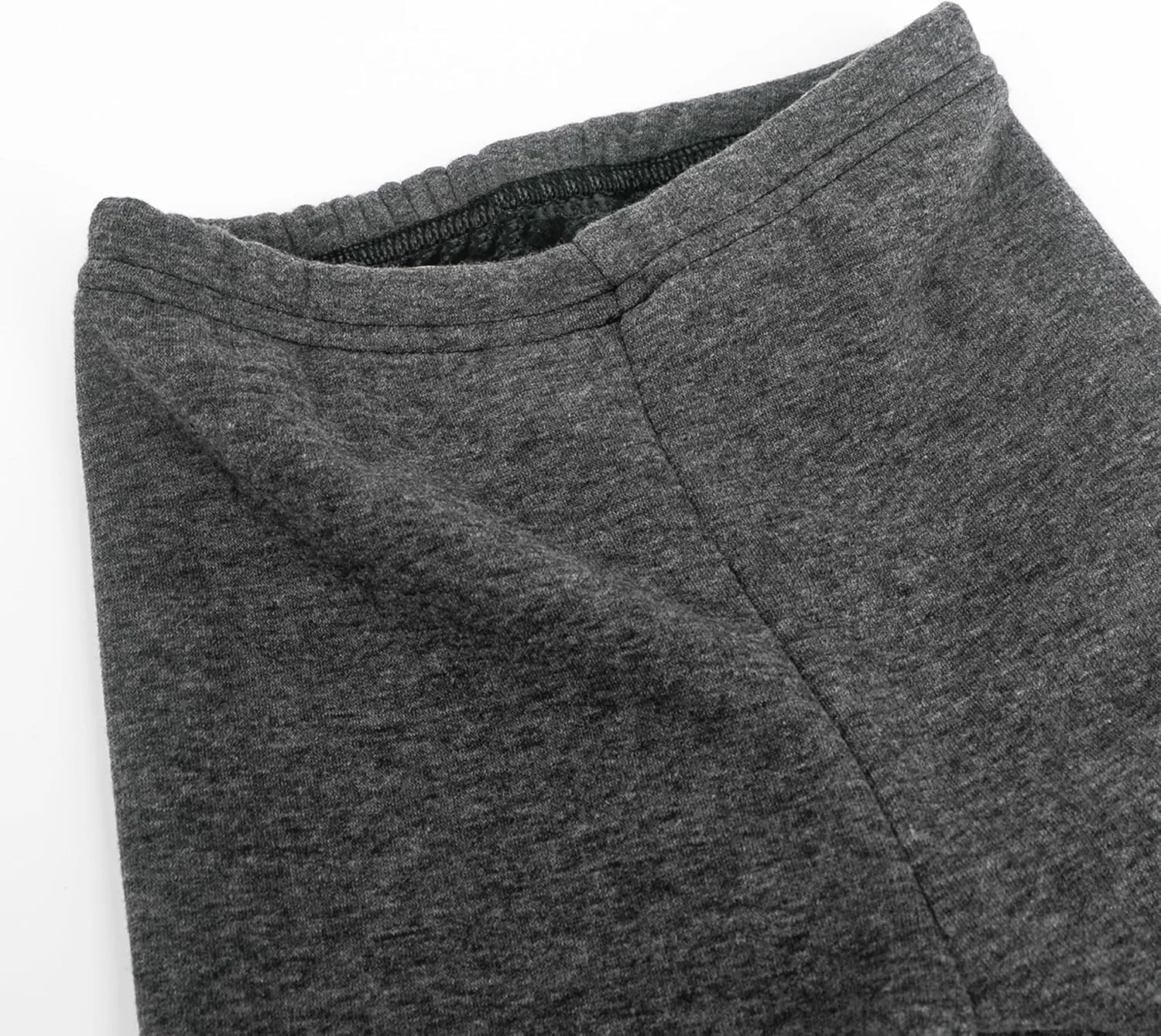 Kiench Girls Winter Leggings Fleece Lined Kids Warm Cotton Pants Pack of 2