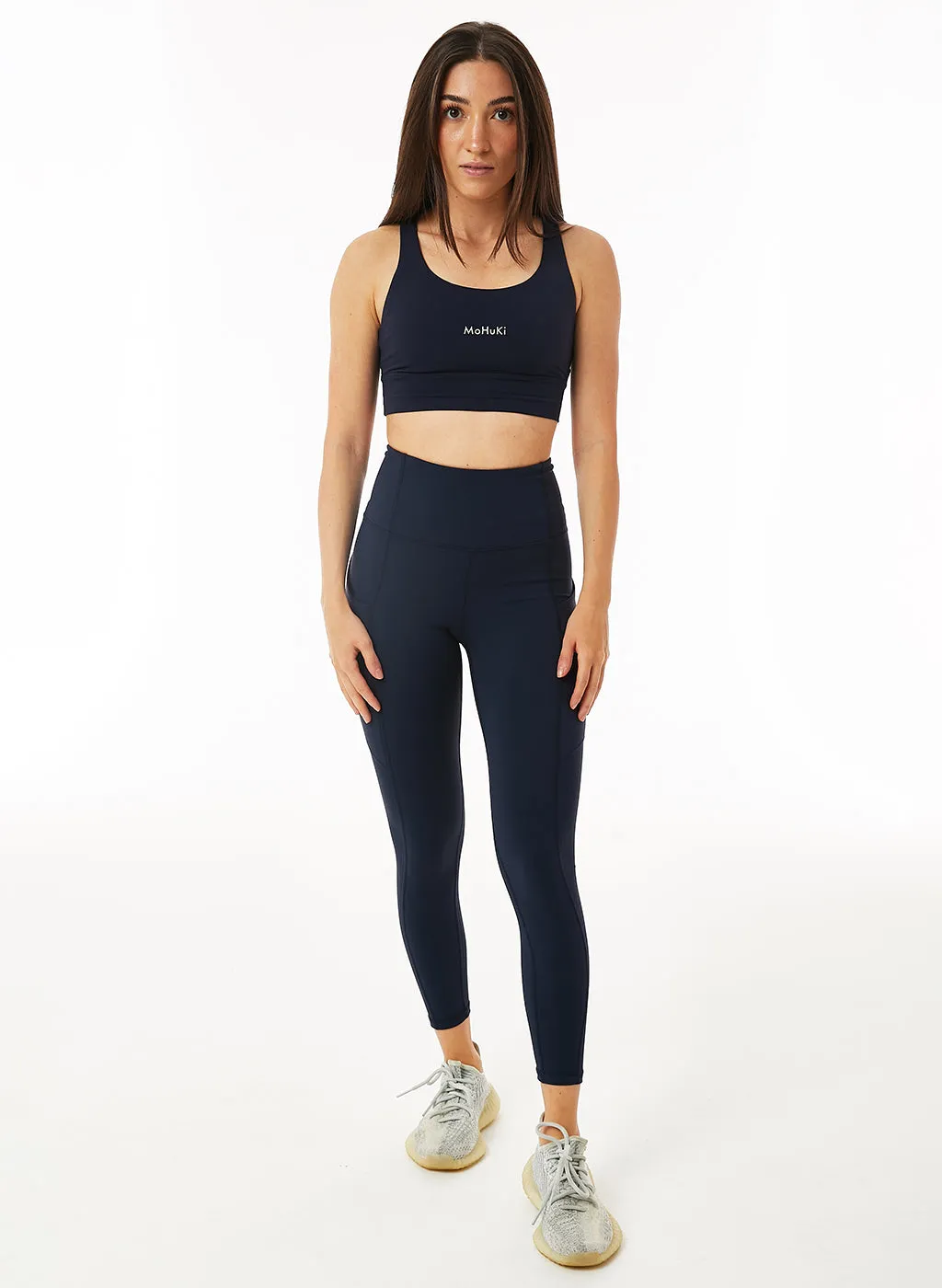 Laura Side Pocket Legging - Navy