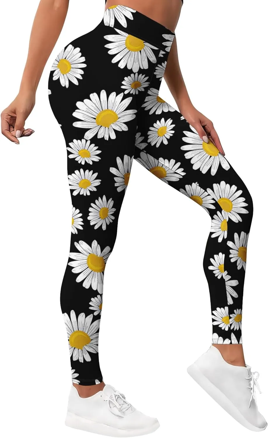 Leggings for Women Funny Printed Gym Womens Yoga Pants Floral Legging Athletic Print Pant