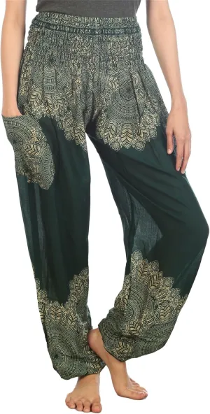 LOFBAZ Harem Boho Pants for Women Yoga S-4XL Plus Hippie Clothing PJ