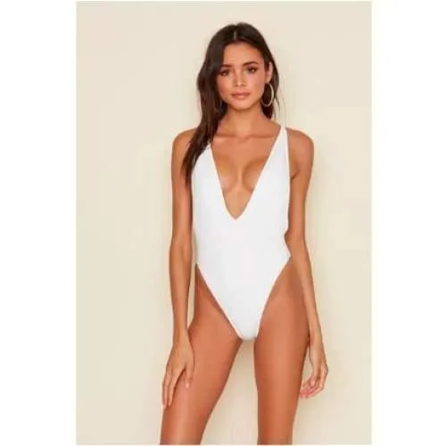 Lux Backless Vintage Style Swimsuit