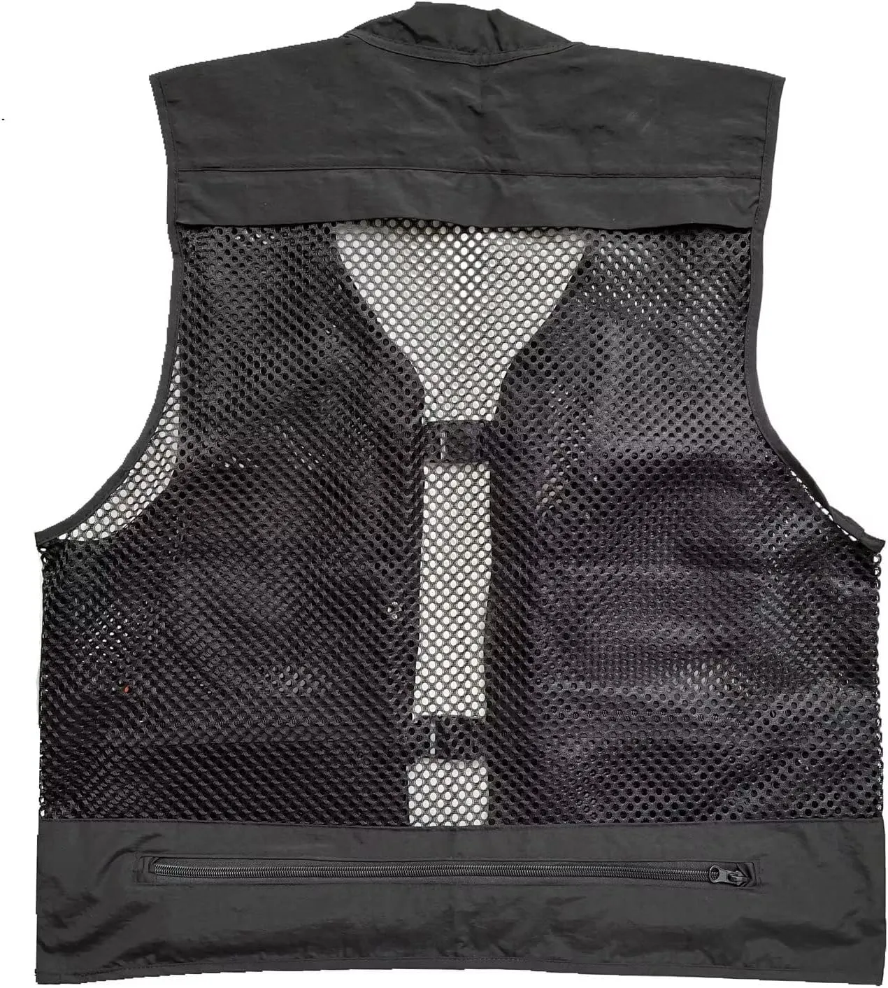 Men Mesh Breathable Multi-Pocket Vest Outdoor Travelers Fly Fishing Photography