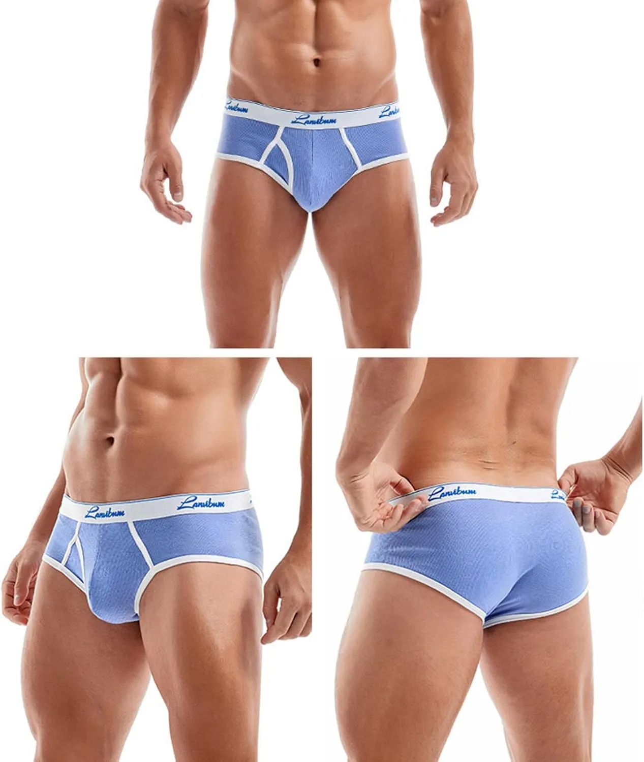 Men Underwear Mens Boxer Briefs Lightweight Tagless Support Pouch