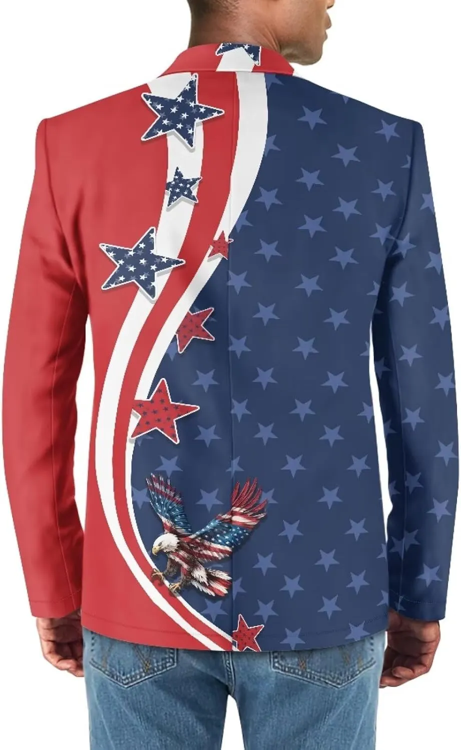 Men's Casual Blazer One Button Lightweight Sport Coats Slim Fit Suit Jacket with Pockets Business Blazer XS-5XL