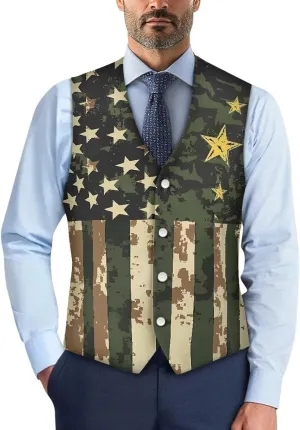 Men's Casual Business Formal Vests Suit Tuxedo Lightweight Waistcoat Slim Fit Dress Blazer Vest Jackets S-4XL