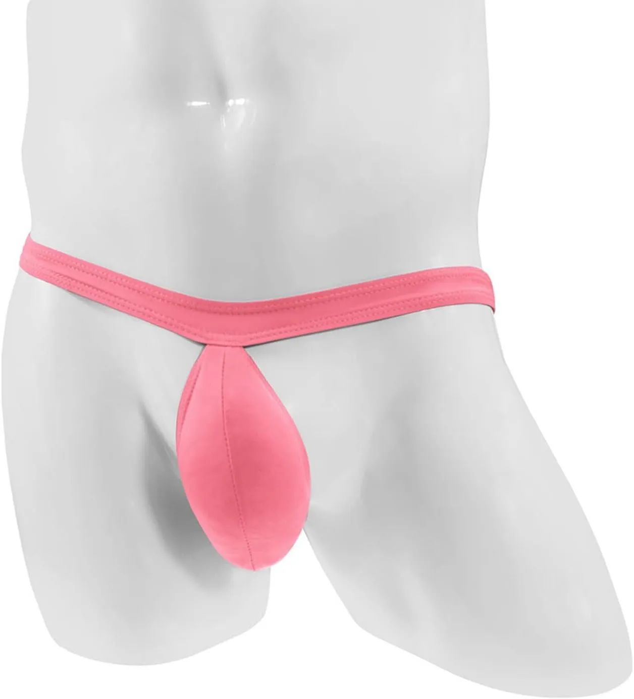 Mens String Bikini Briefs Underwear Low Rise Solid Color Breathable Thong Men T-Back Comfort Panties