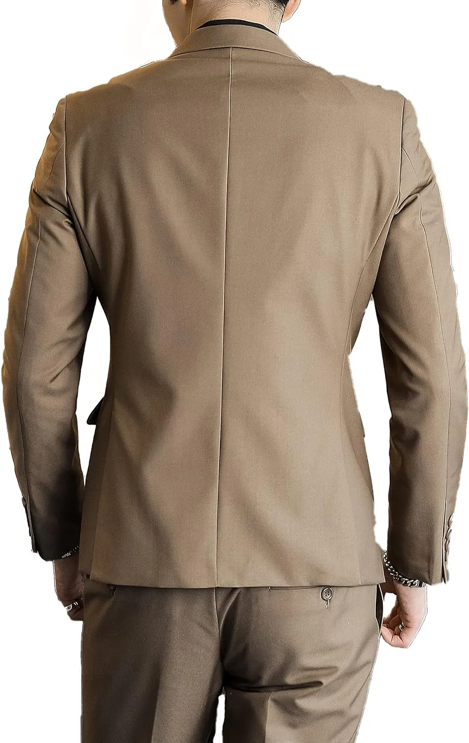 Mens Suit Jacket Double Breasted Blazer Men Slim Fit Casual Prom Wedding Daily Tux Suit Coats Blazer