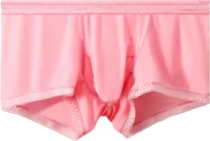 Men's underwear breathable cool panties translucent sexy men's ice silk panties