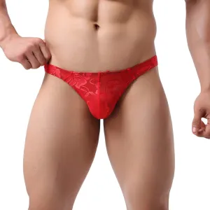 Mens Underwear Briefs Low Transparent Lace Sexy Air Underwear Waist Mesh Transparent Sexy Men's Men's underwear