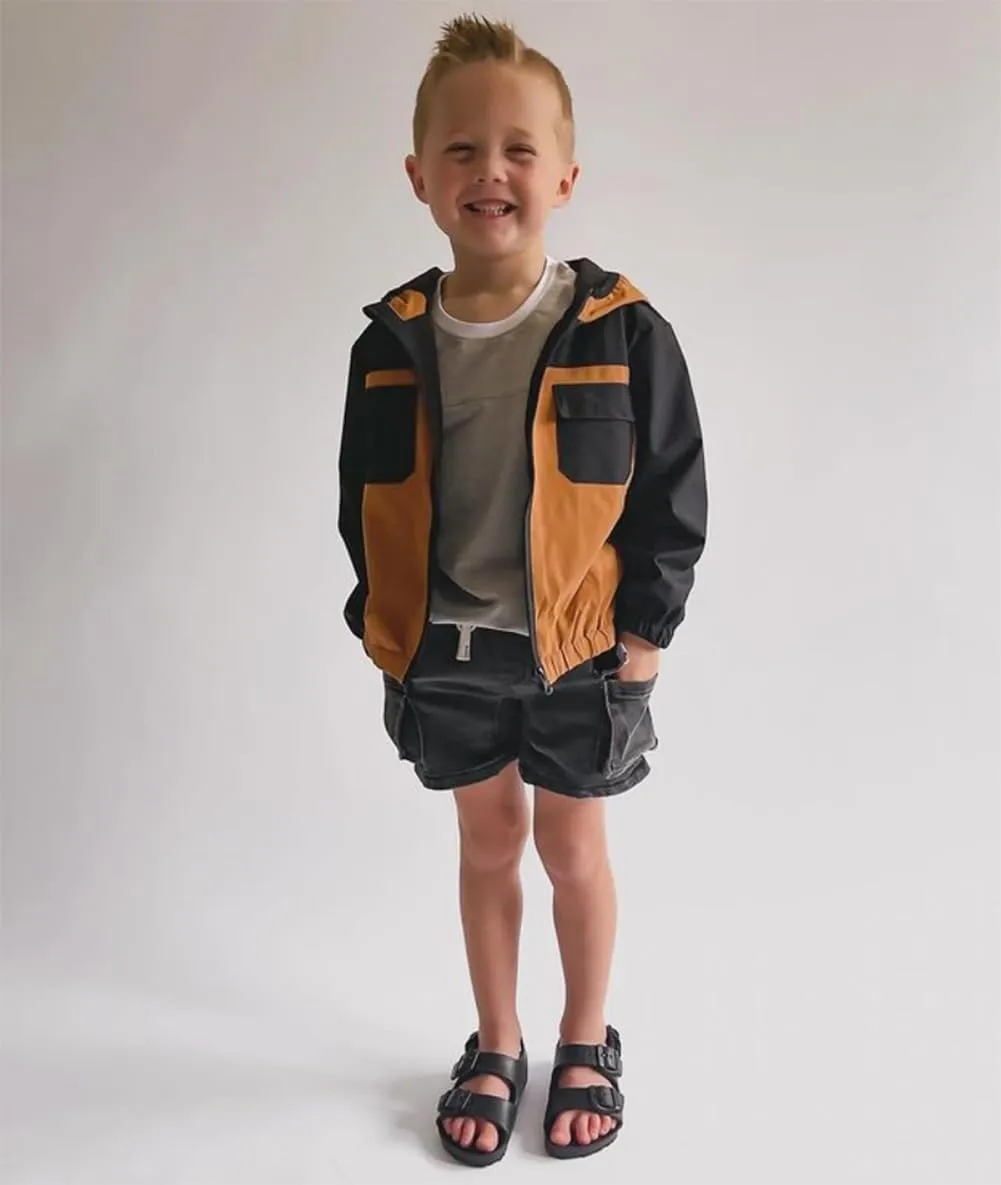 MERSARIPHY Toddler Boy Hoodies Baby Boy Jacket Lightweight Pocket Zip Up Hooded Jackets Baby Fall Winter Outwear