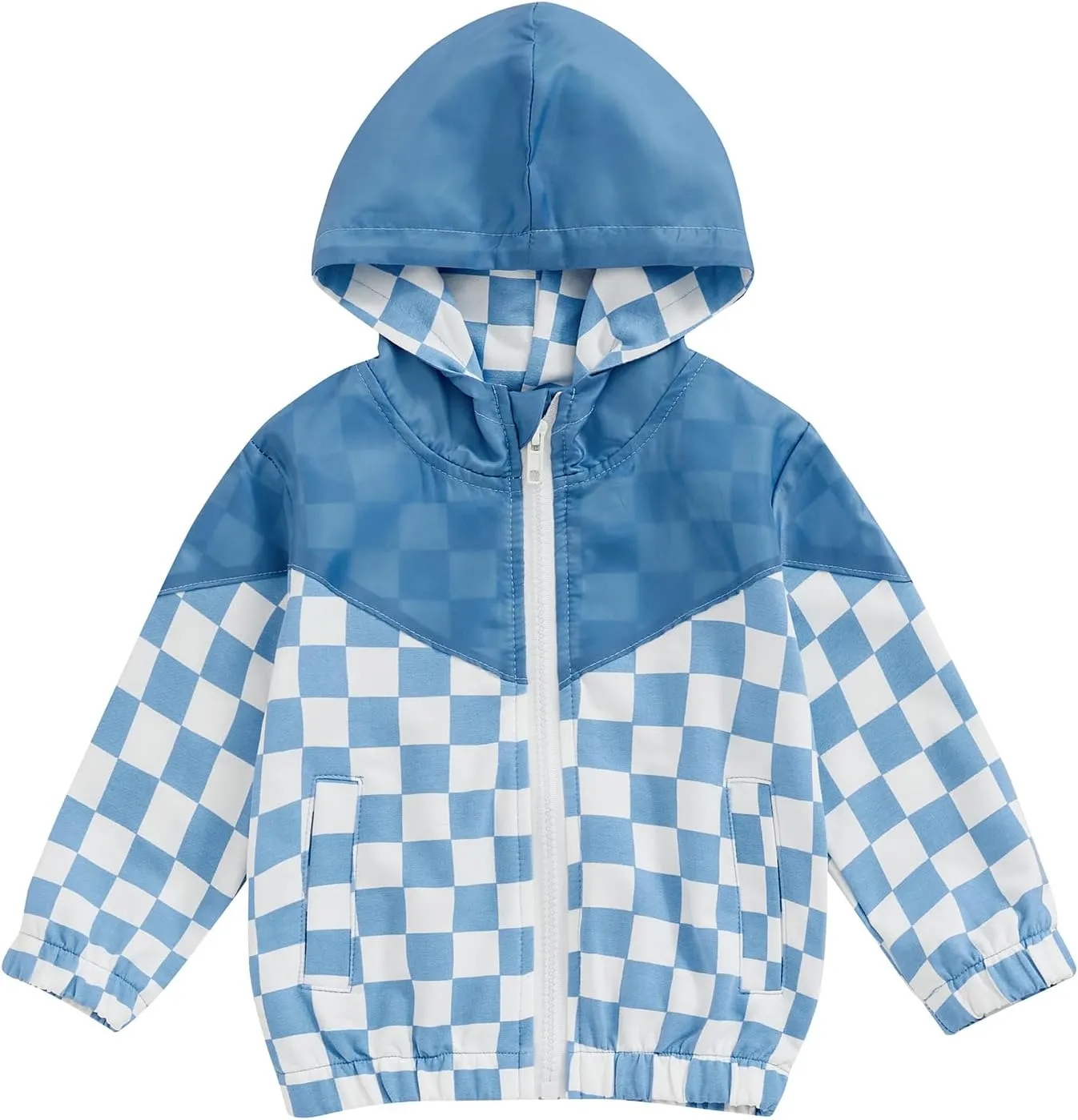 MERSARIPHY Toddler Boy Hoodies Baby Boy Jacket Lightweight Pocket Zip Up Hooded Jackets Baby Fall Winter Outwear
