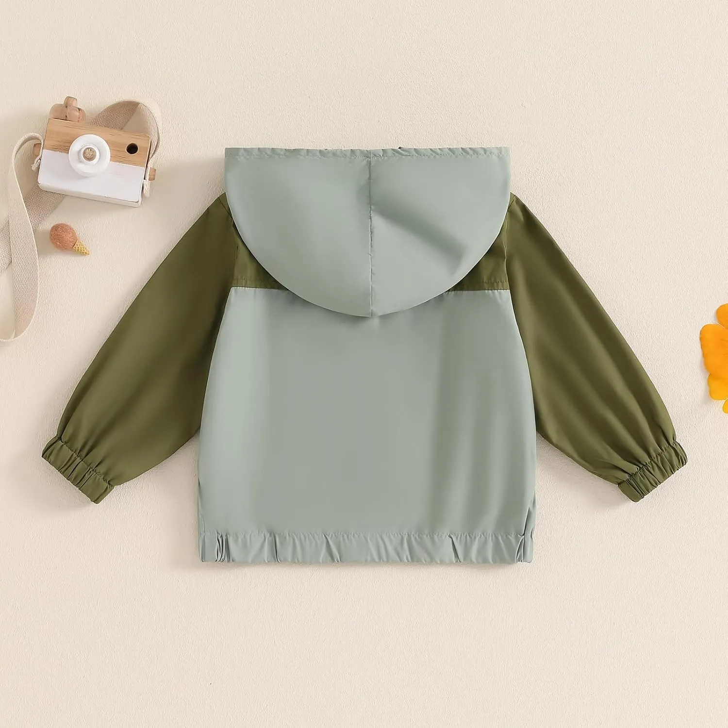 MERSARIPHY Toddler Boy Hoodies Baby Boy Jacket Lightweight Pocket Zip Up Hooded Jackets Baby Fall Winter Outwear