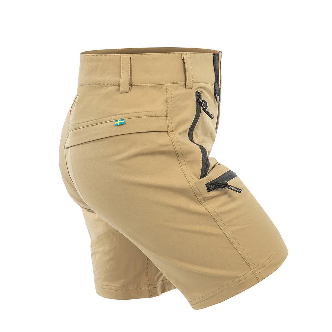 Motion Stretch Shorts Women Khaki
