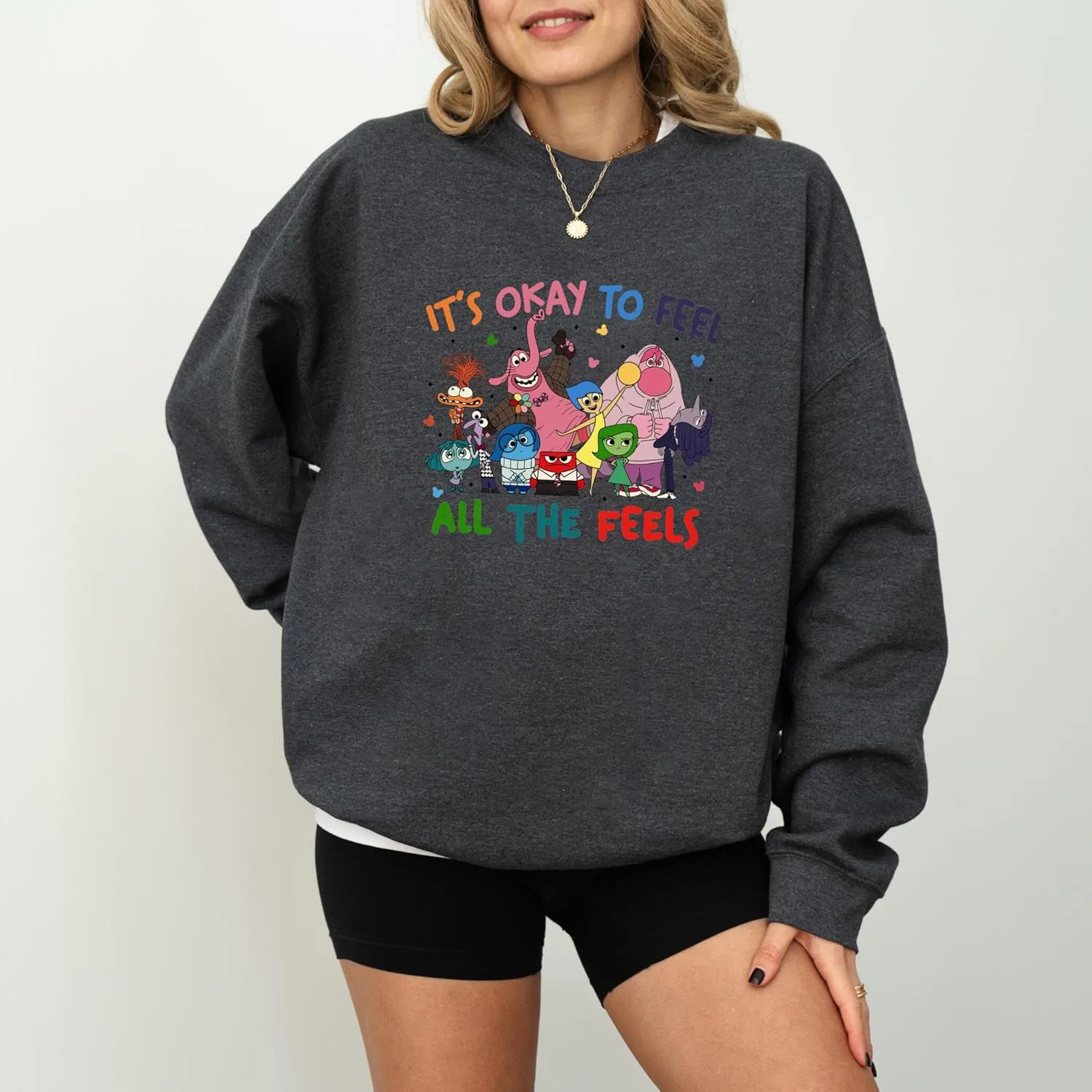Motivational Graphic Sweatshirt for Men, Women, Unisex - 50% Cotton - Standard Fit Cozy Pullover