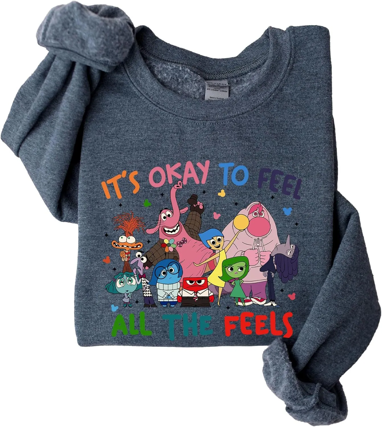 Motivational Graphic Sweatshirt for Men, Women, Unisex - 50% Cotton - Standard Fit Cozy Pullover
