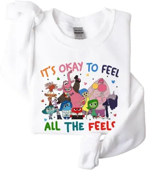 Motivational Graphic Sweatshirt for Men, Women, Unisex - 50% Cotton - Standard Fit Cozy Pullover