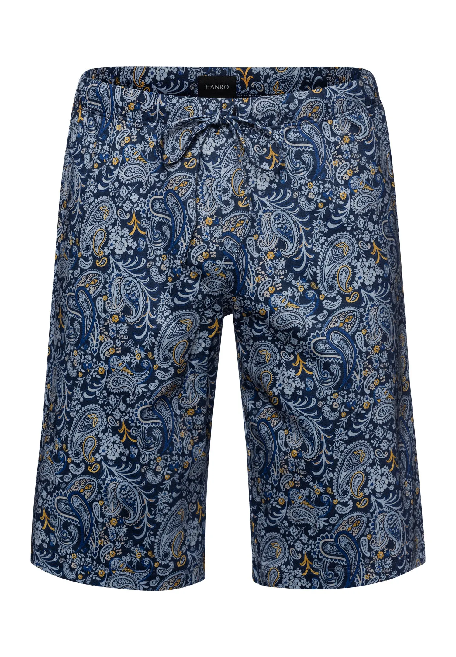Night And Day Cotton Drawstring Shorts | Aquarelle Paisley 75513-2884