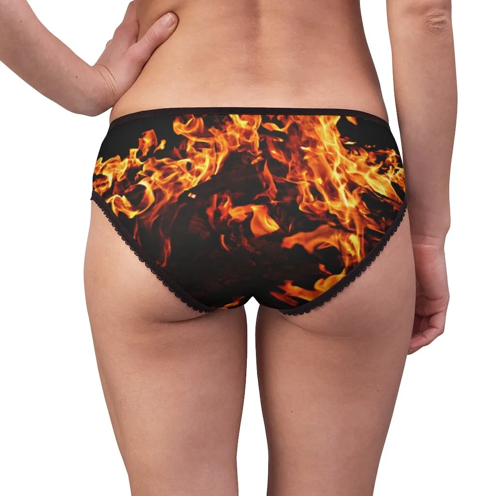 On Fire His Hers Couples Boxer-Bikini 2pc Gift Set,Gift for Christmas/Birthday/Engagement/Anniversary/Funny/Halloween/Thanksgiving/Wedding
