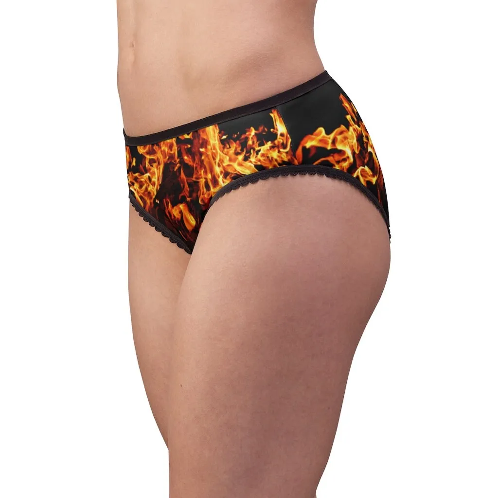 On Fire His Hers Couples Boxer-Bikini 2pc Gift Set,Gift for Christmas/Birthday/Engagement/Anniversary/Funny/Halloween/Thanksgiving/Wedding