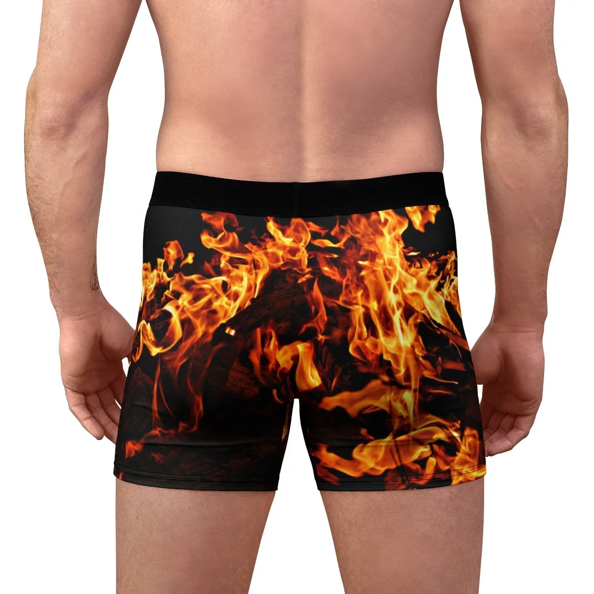 On Fire His Hers Couples Boxer-Bikini 2pc Gift Set,Gift for Christmas/Birthday/Engagement/Anniversary/Funny/Halloween/Thanksgiving/Wedding