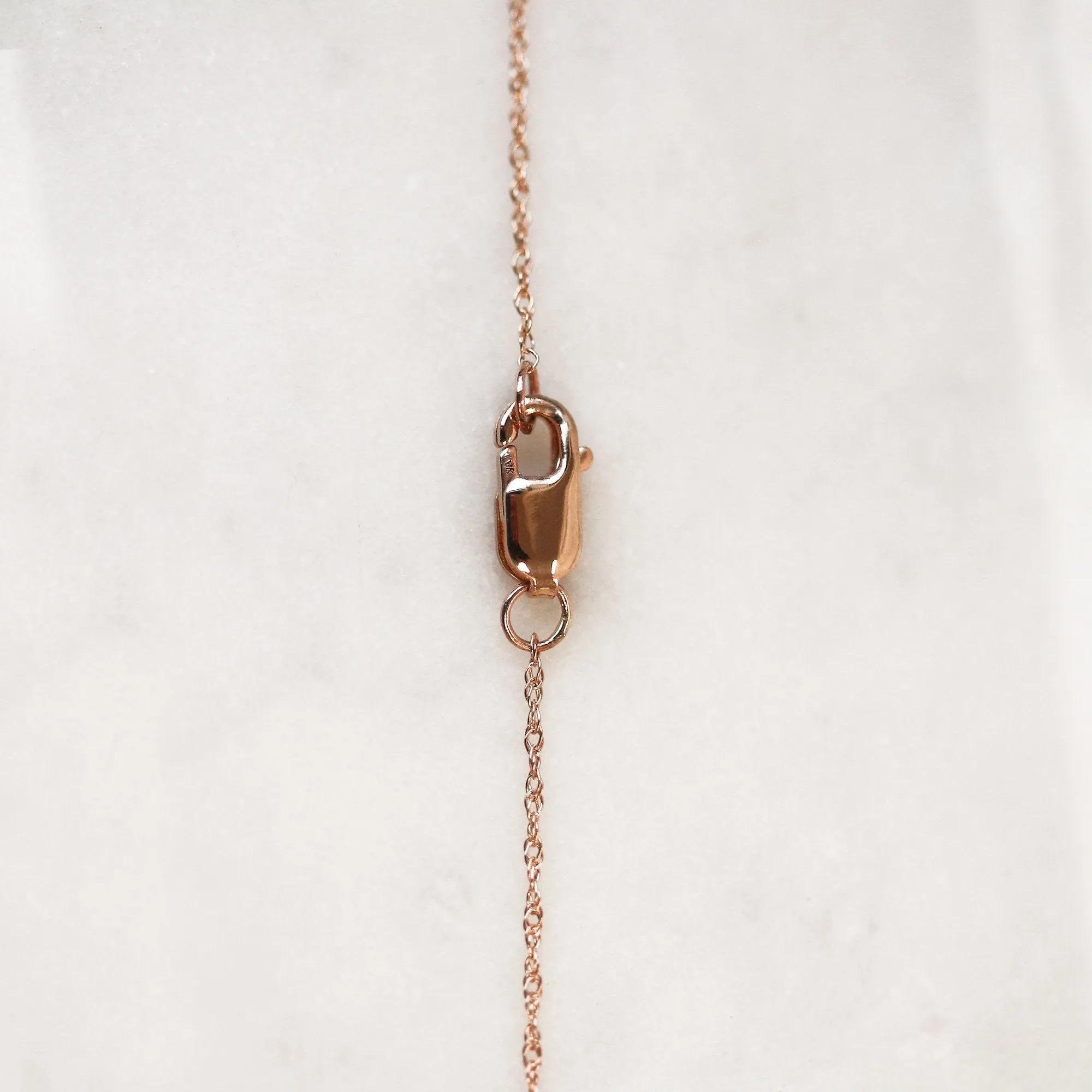 Orion Lab Diamond Boomerang Necklace