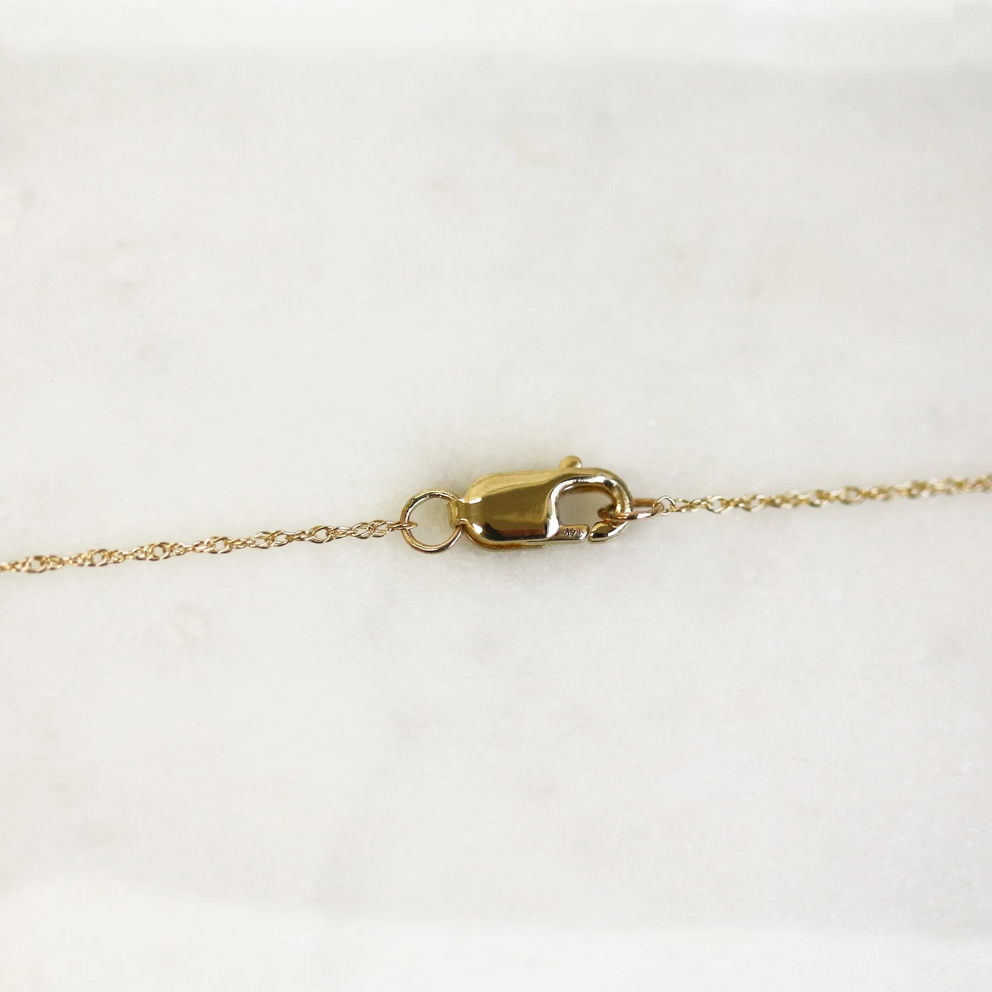 Orion Lab Diamond Boomerang Necklace