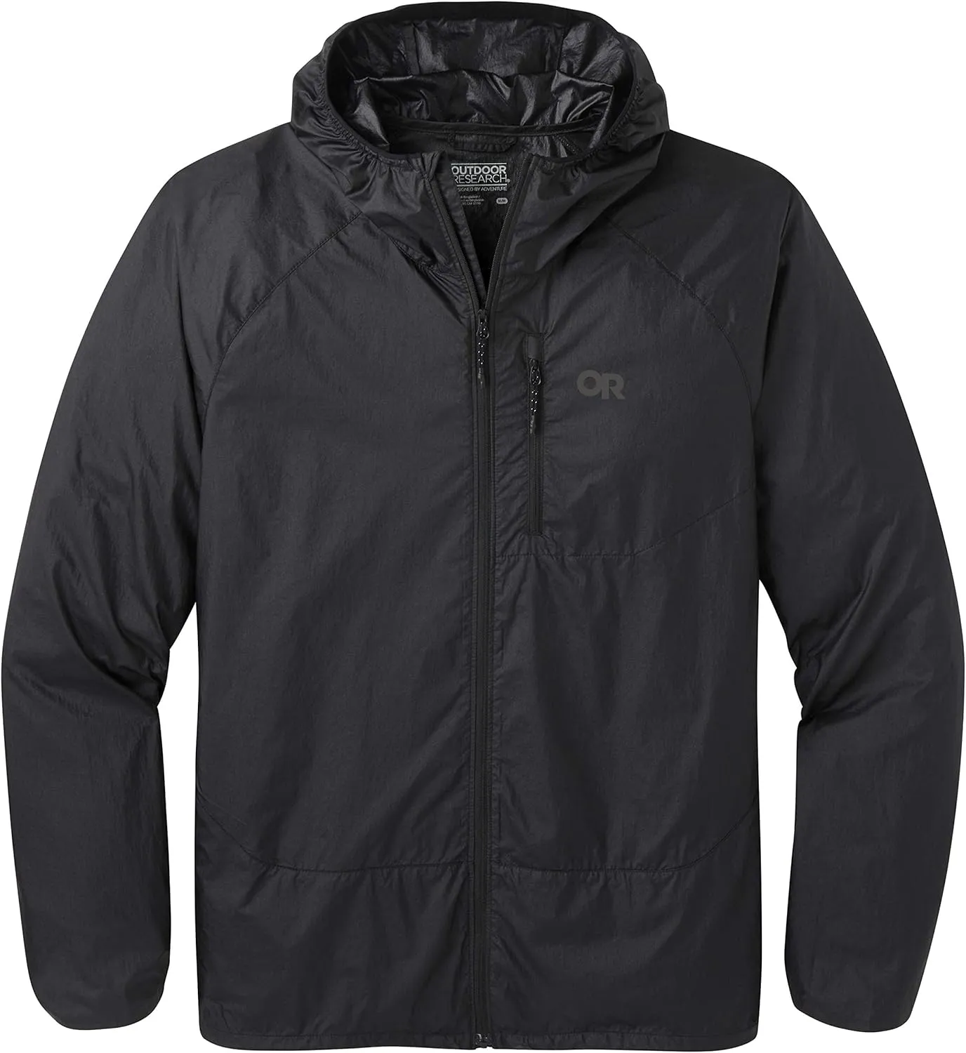 Outdoor Research Mens Helium Wind Hoodie  Breathable Waterproof Jacket for Men