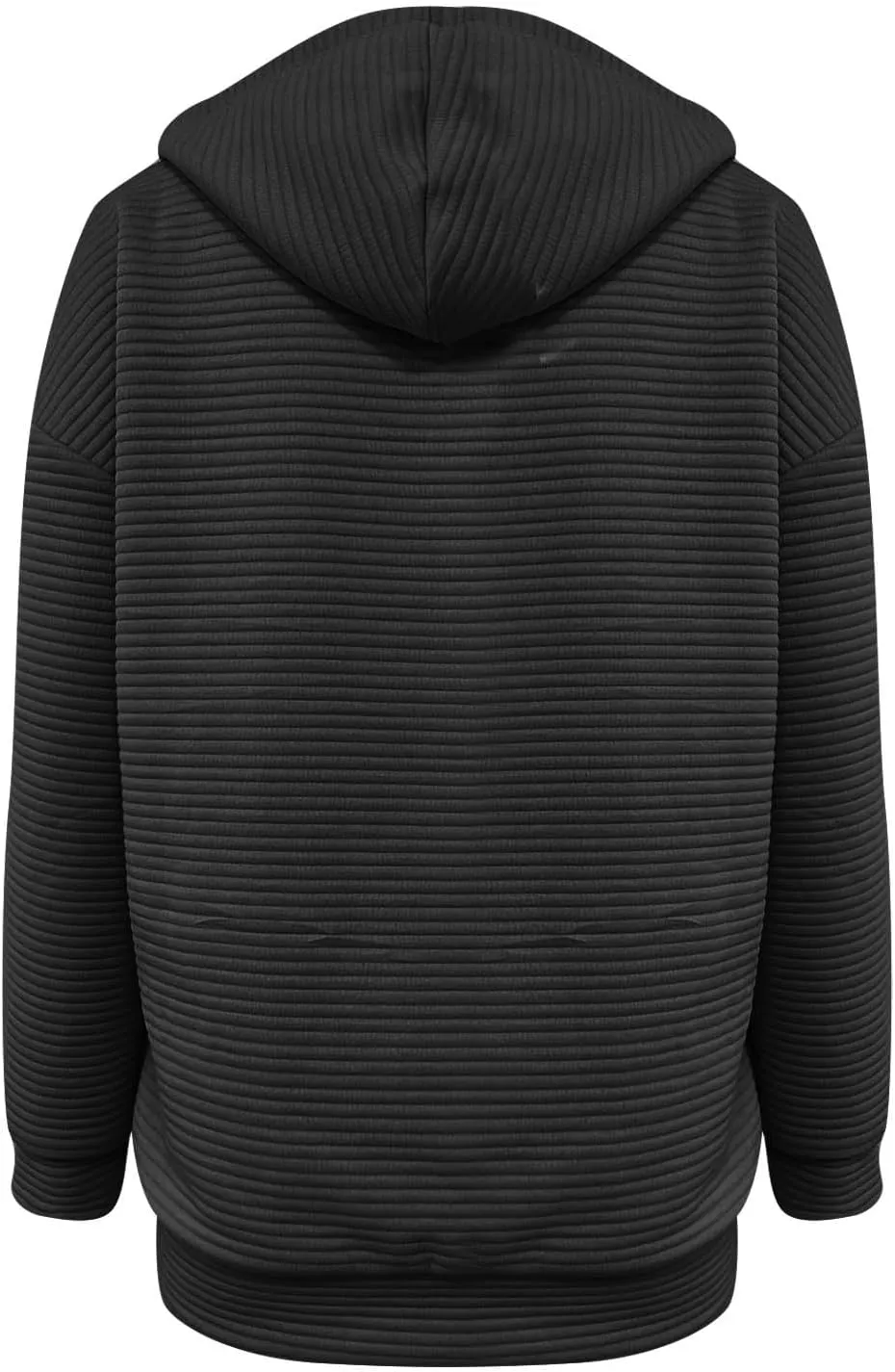 Oversized Full Zip Hoodies for Women Casual Long Sleeve Fall Y2K Sweatshirts Zipper Lightweight Loose Track Jackets