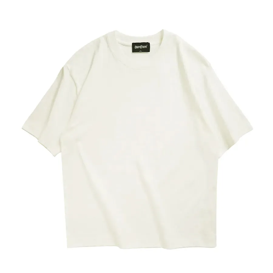 Oversized Summer T shirts for Women Brown Casual Female Korean Streetwear Tees Unisex Basic Solid Young Cool Tops