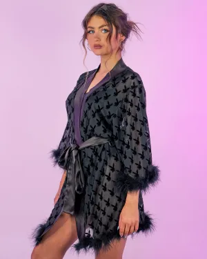 Playboy Bunny Noir Robe