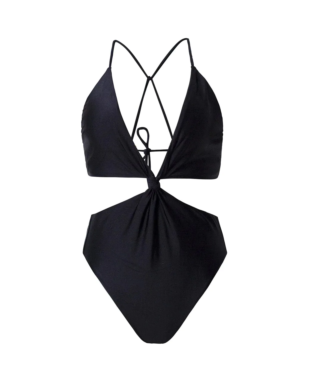 PQ | Hayden Black Pier One Piece Cut Out Swimsuit FINAL SALE